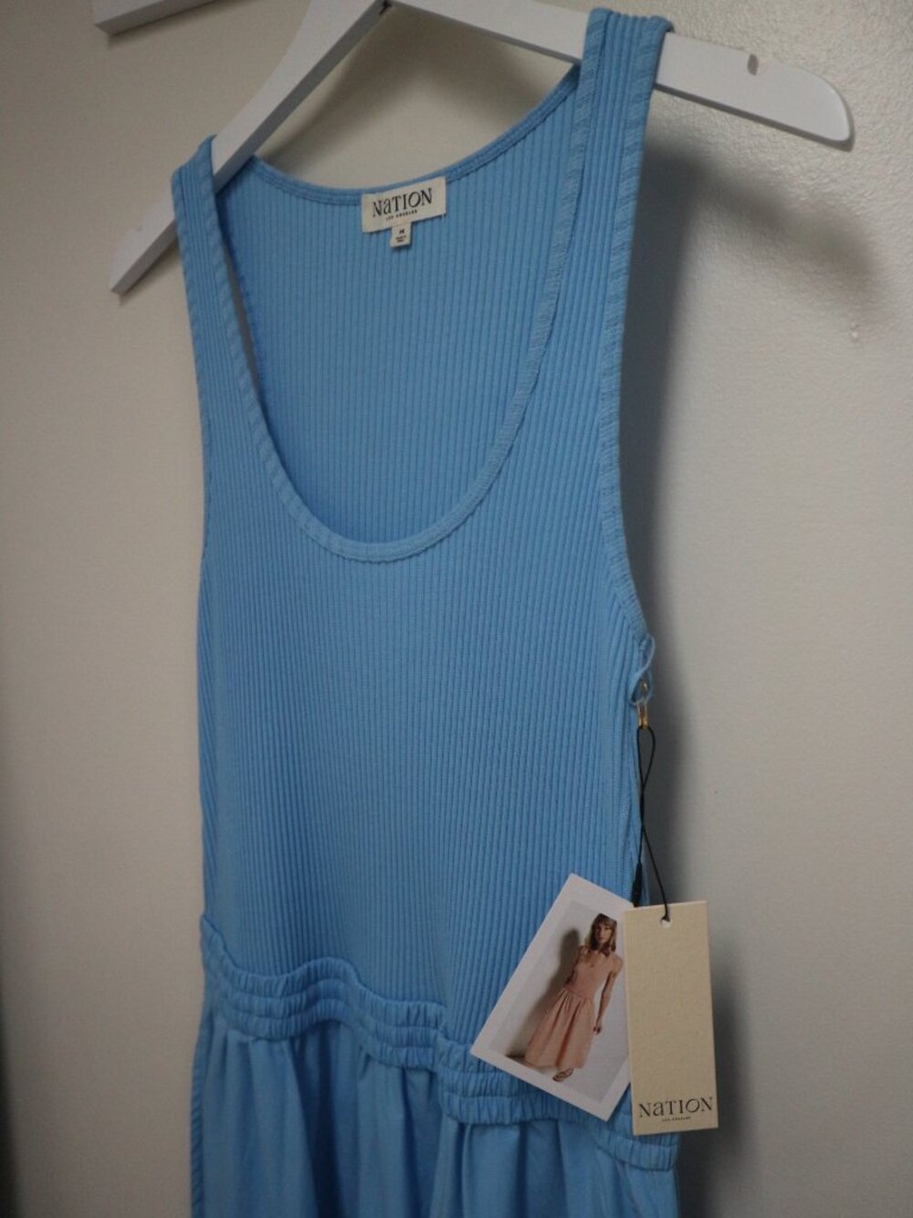 Sadelle Mixed Media Midi Dress - Picture 4 of 4